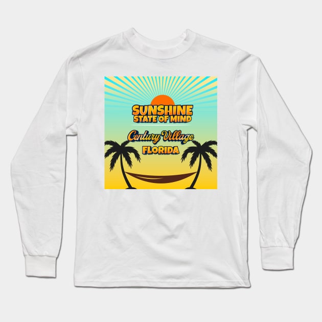 Century Village Florida - Sunshine State of Mind Long Sleeve T-Shirt by Gestalt Imagery